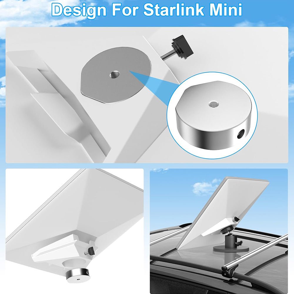 Adjustable Magnetic Car Mount for Starlink Mini - T-Launch