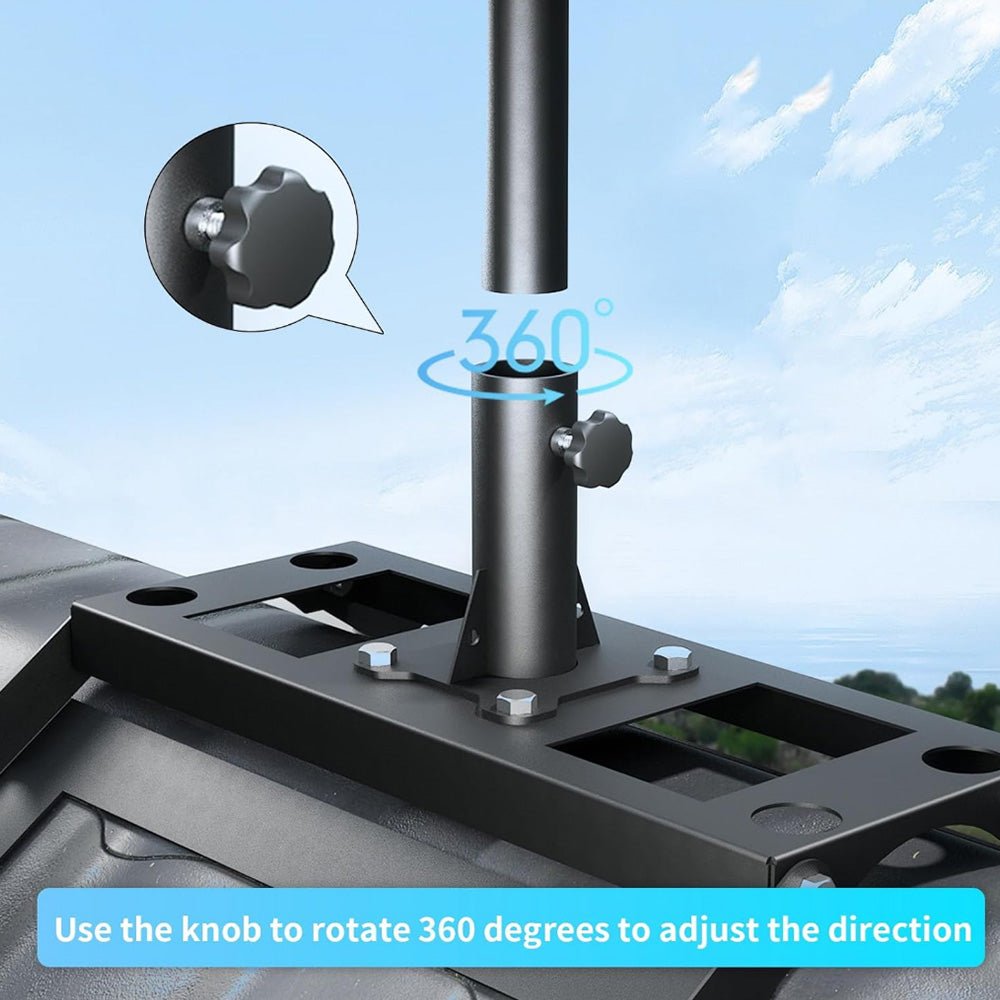 Adjustable Roof Ridge Mount Kit for Starlink Gen 3 Satellite Dish - T-Launch