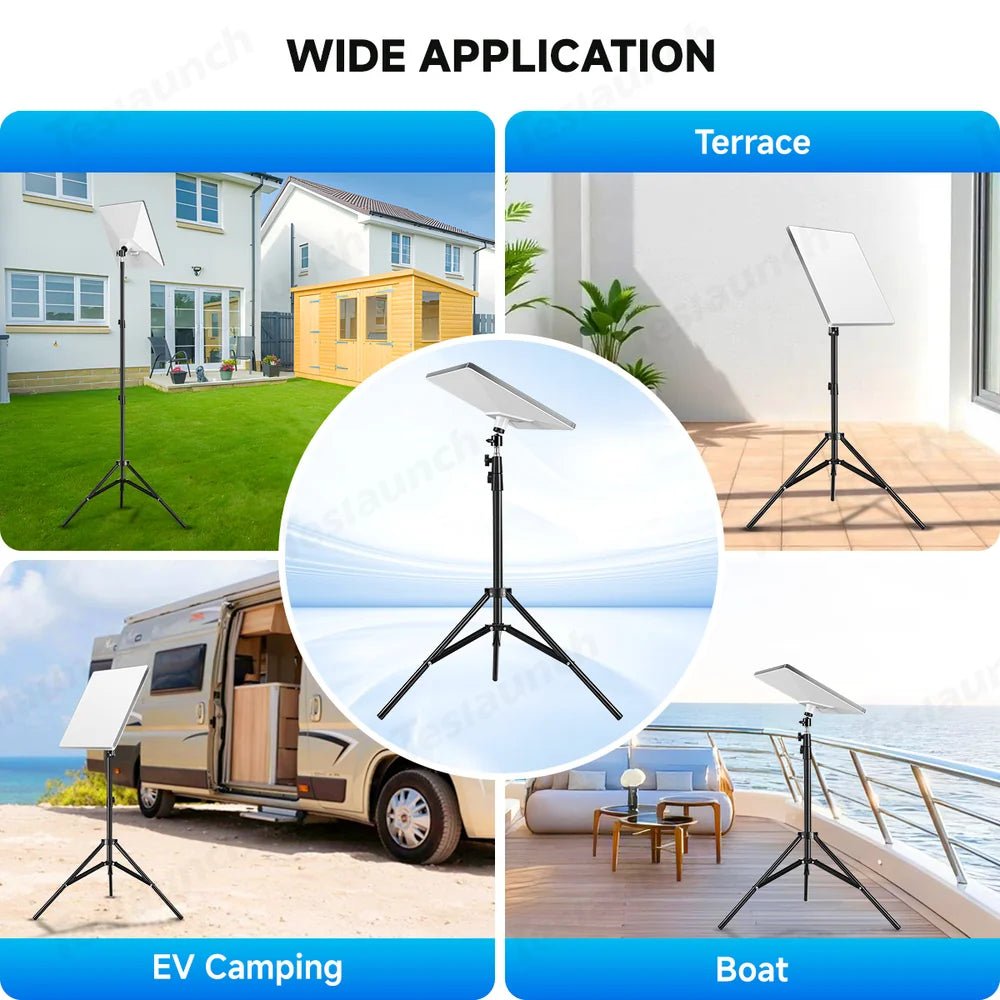 Adjustable Tripod Mount with 1/4″-20 Threaded Bracket for Starlink Mini - T-Launch