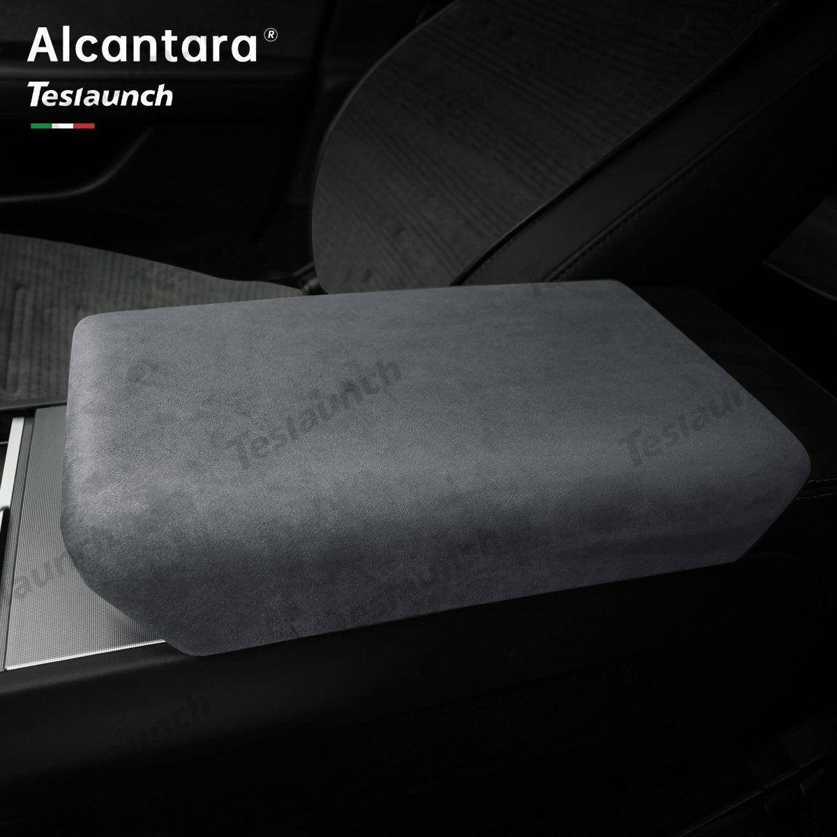 Alcantara Armrest Cover For 2024+ Model 3 Highland - T-Launch