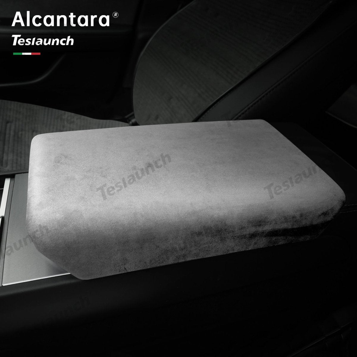 Alcantara Armrest Cover For 2024+ Model 3 Highland - T-Launch