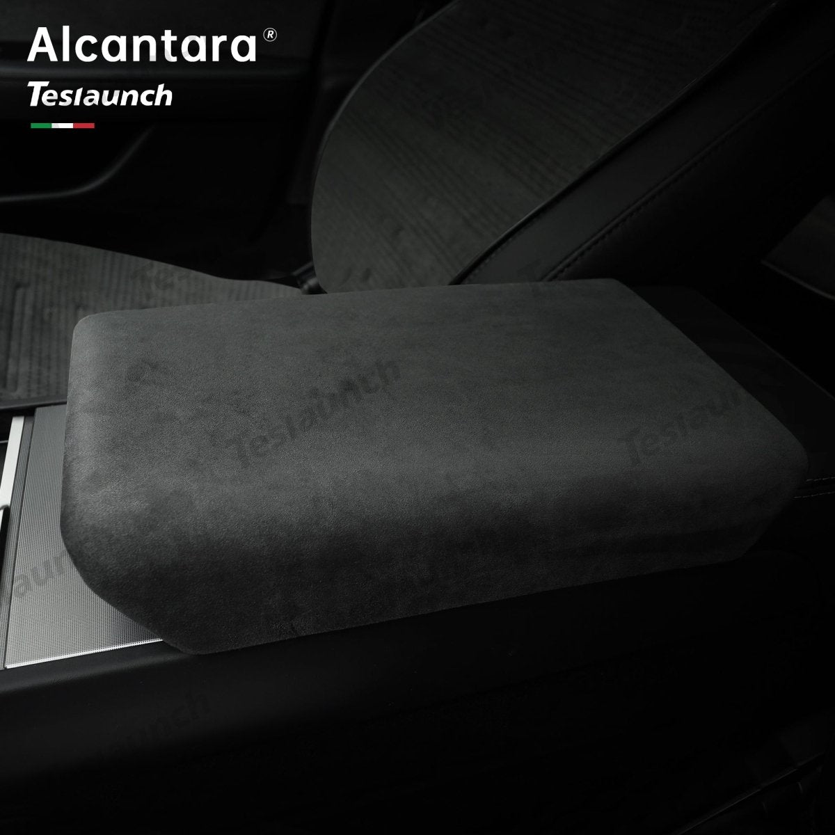 Alcantara Armrest Cover For 2024+ Model 3 Highland - T-Launch