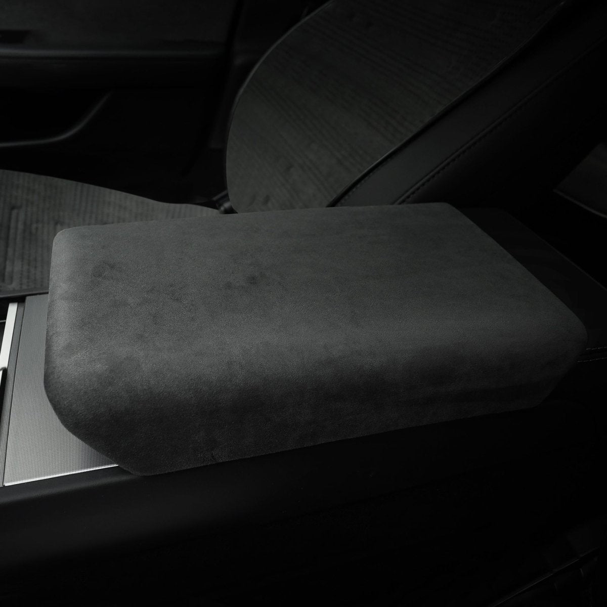 Alcantara Armrest Cover For Tesla Model 3/Y (2017+) - T-Launch