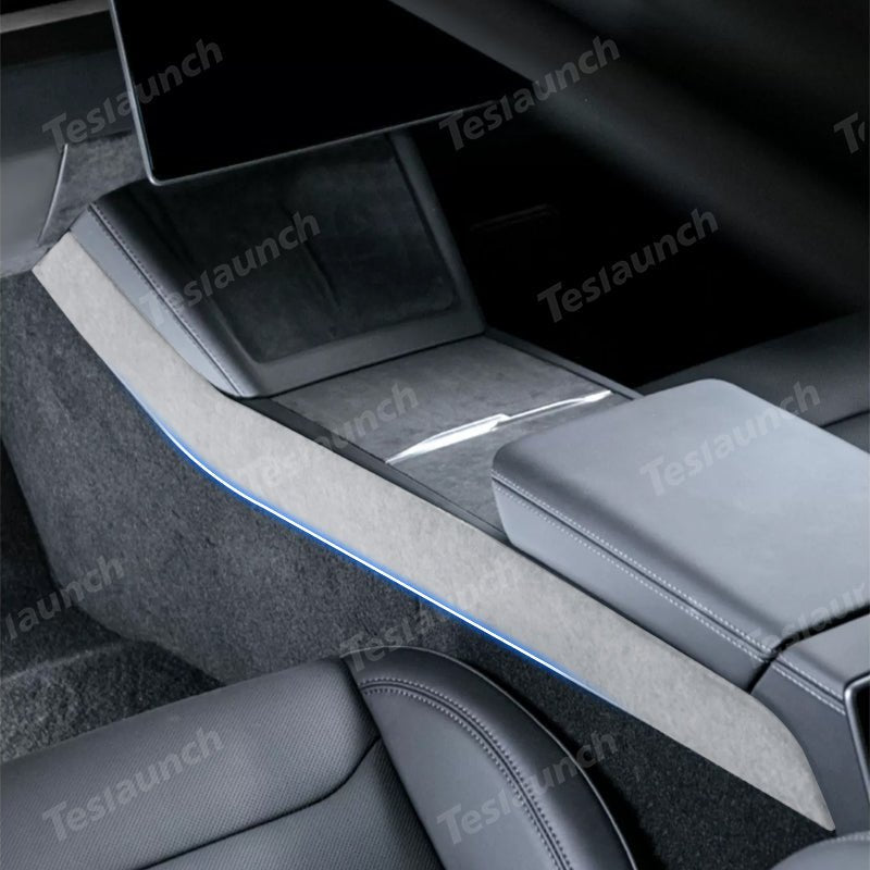 Alcantara Center Console Side Trim Sticker Cover For 2024+ Model 3 Highland (2 Pcs) - T-Launch