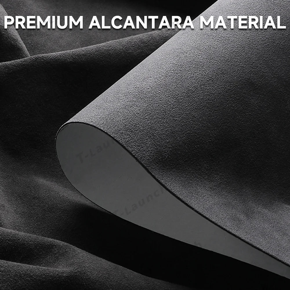 Alcantara Center Console Sticker Cover For Tesla Model 3/Y (2017-2023) - T-Launch