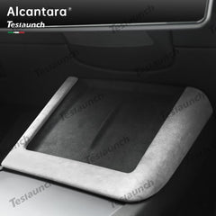 Alcantara Central Control Charging Frame Cover for Tesla Model 3 Highland Standard 2025+ - T-Launch