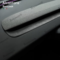 Alcantara Dashboard Air Outlet Cover For 2024+ Model 3 Highland - T-Launch