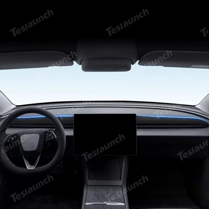 Alcantara Dashboard Fabric Decorative Sticker Cover For 2024+ Model 3 Highland - T-Launch