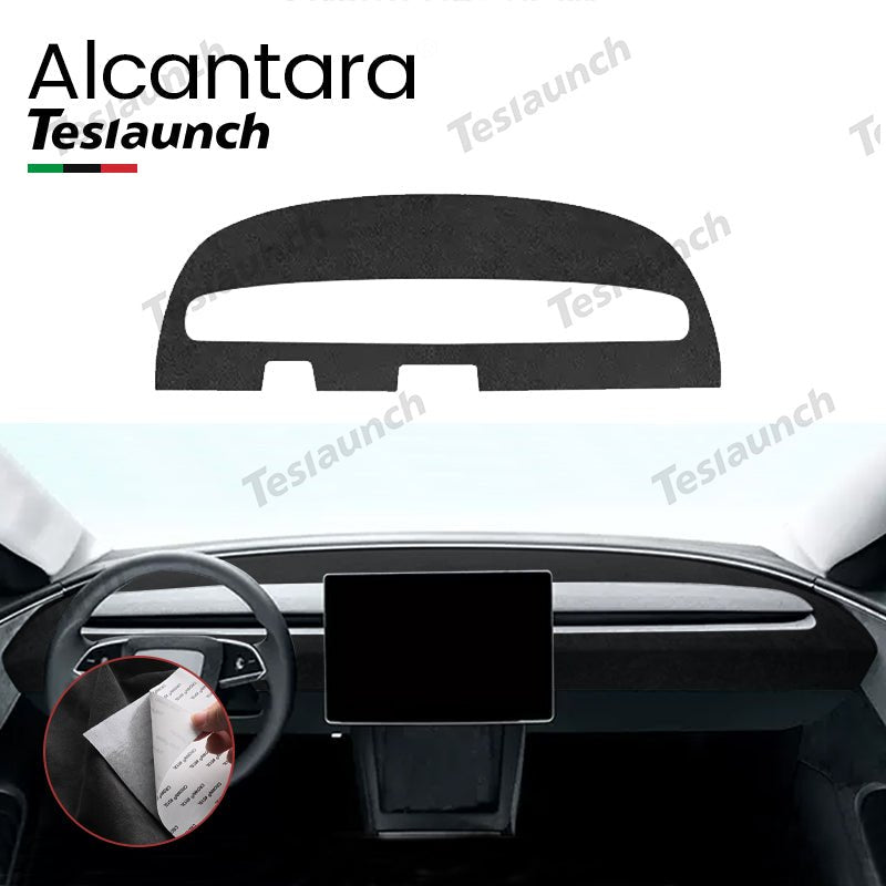 Alcantara Dashboard Reflective Stickers For 2024+ Model 3 Highland - T-Launch