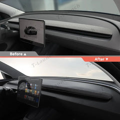 Alcantara Dashboard Replacement Panel for Tesla Model 3 Highland Standard 2025+ - T-Launch