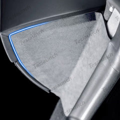 Alcantara Dashboard Sides Triangular Stickers 2 PCS For 2024+ Model 3 Highland - T-Launch