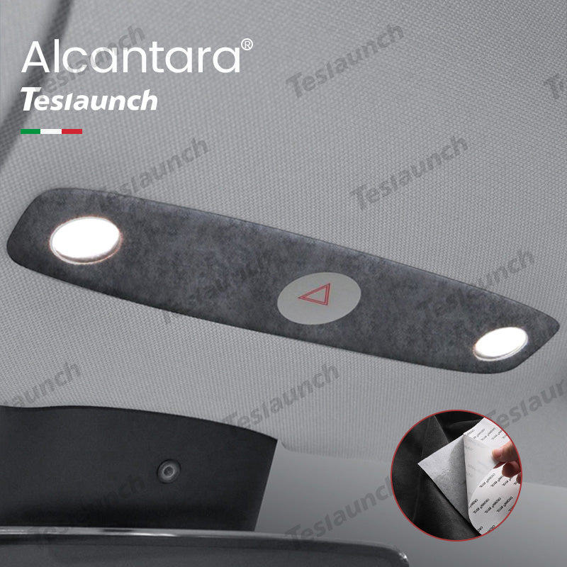 Alcantara Front Reading Light Cover Sticker For 2024+ Model 3 Highland - T-Launch