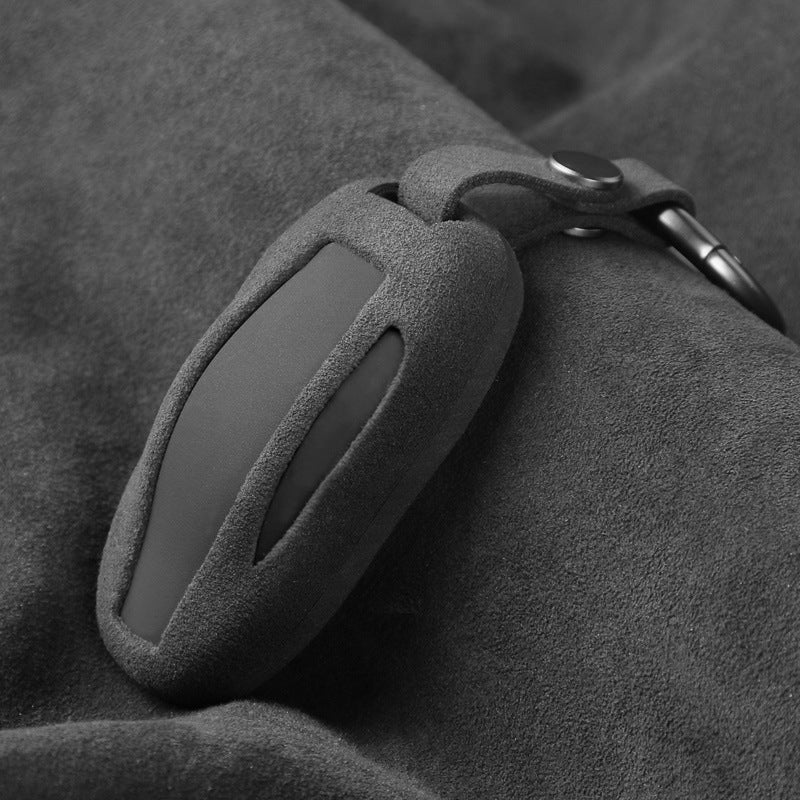 Alcantara Key Fob Cover For Tesla Model 3/Y/X/S - T-Launch