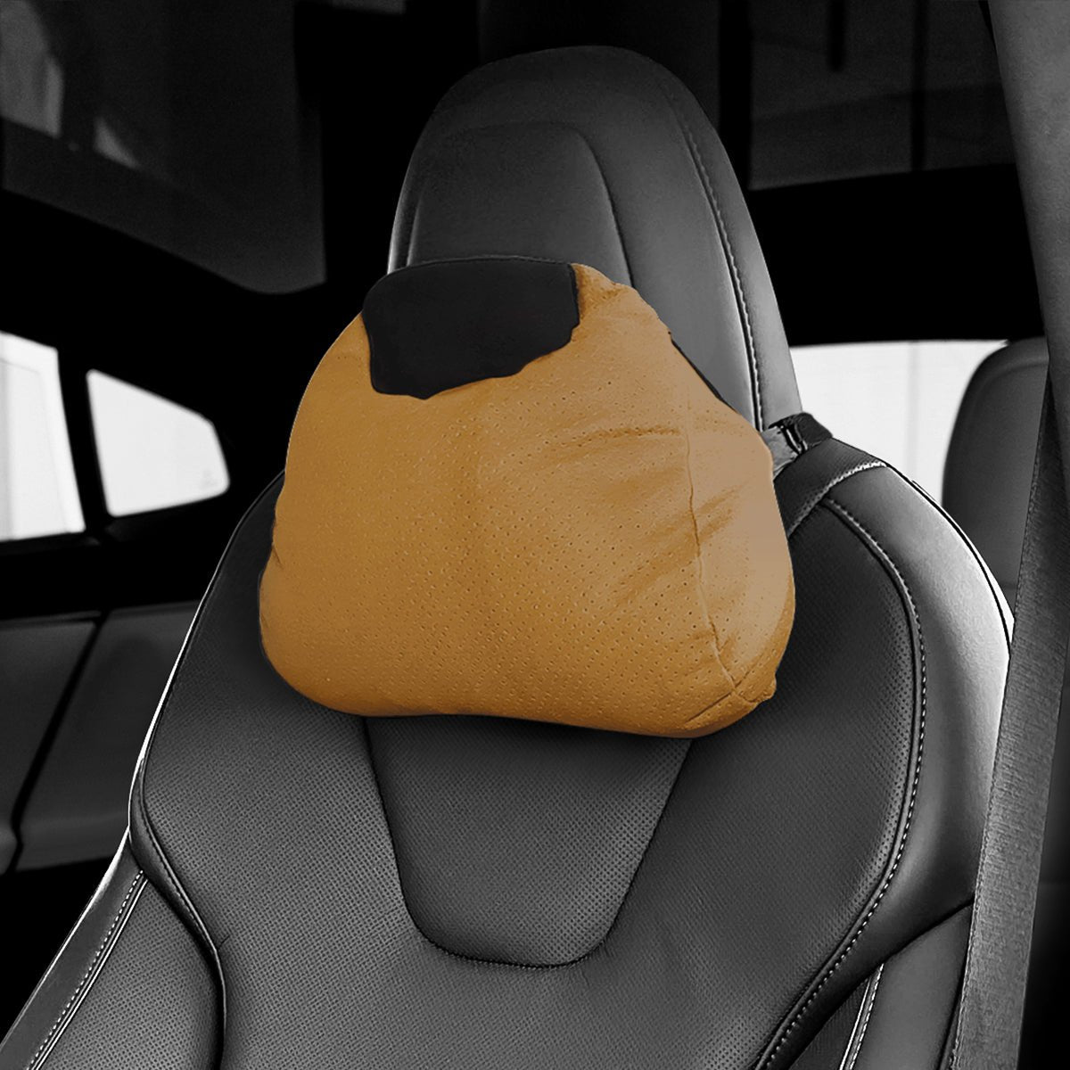 Alcantara Neck Support Pillow for Tesla Model S/X - T-Launch