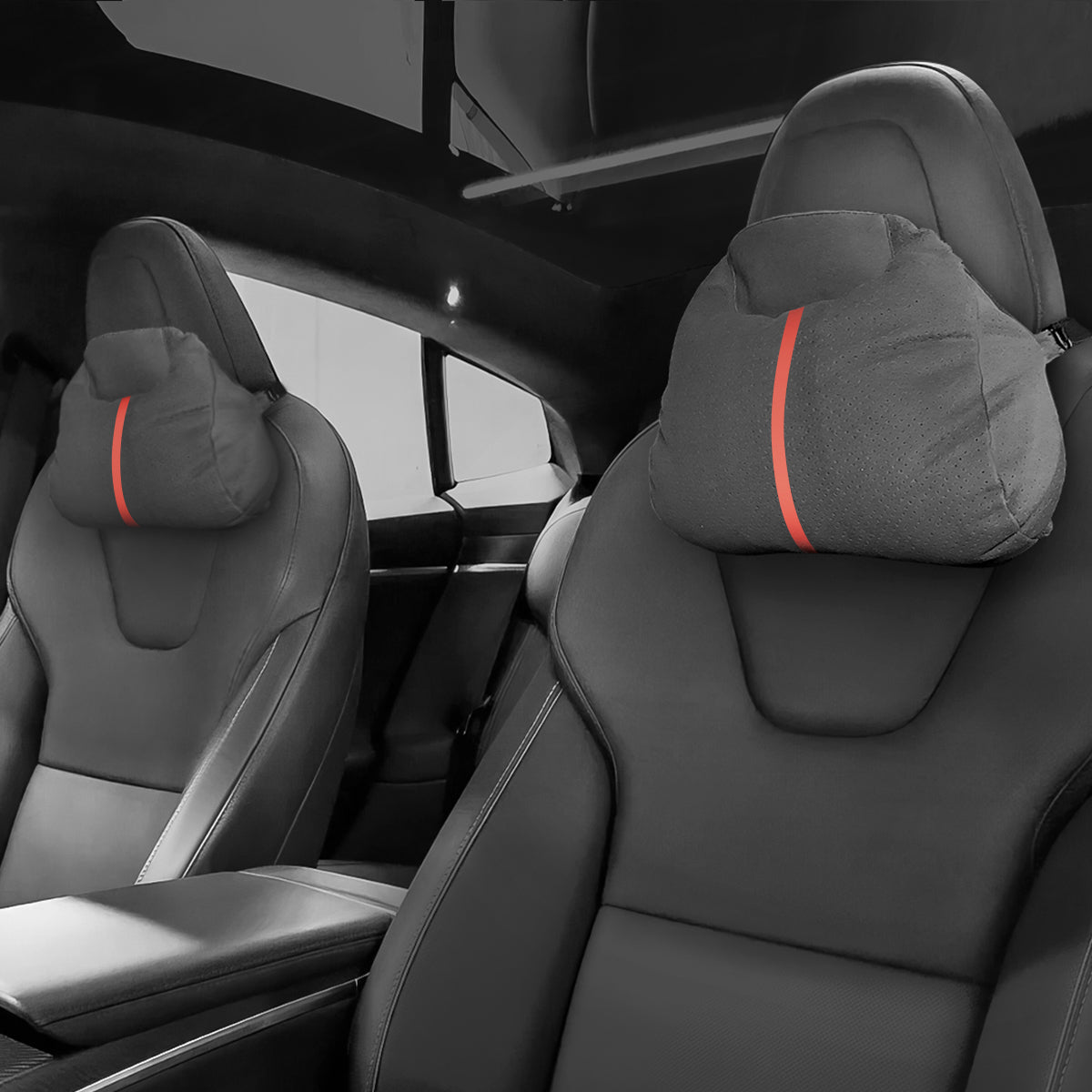 Alcantara Neck Support Pillow for Tesla Model S/X - T-Launch
