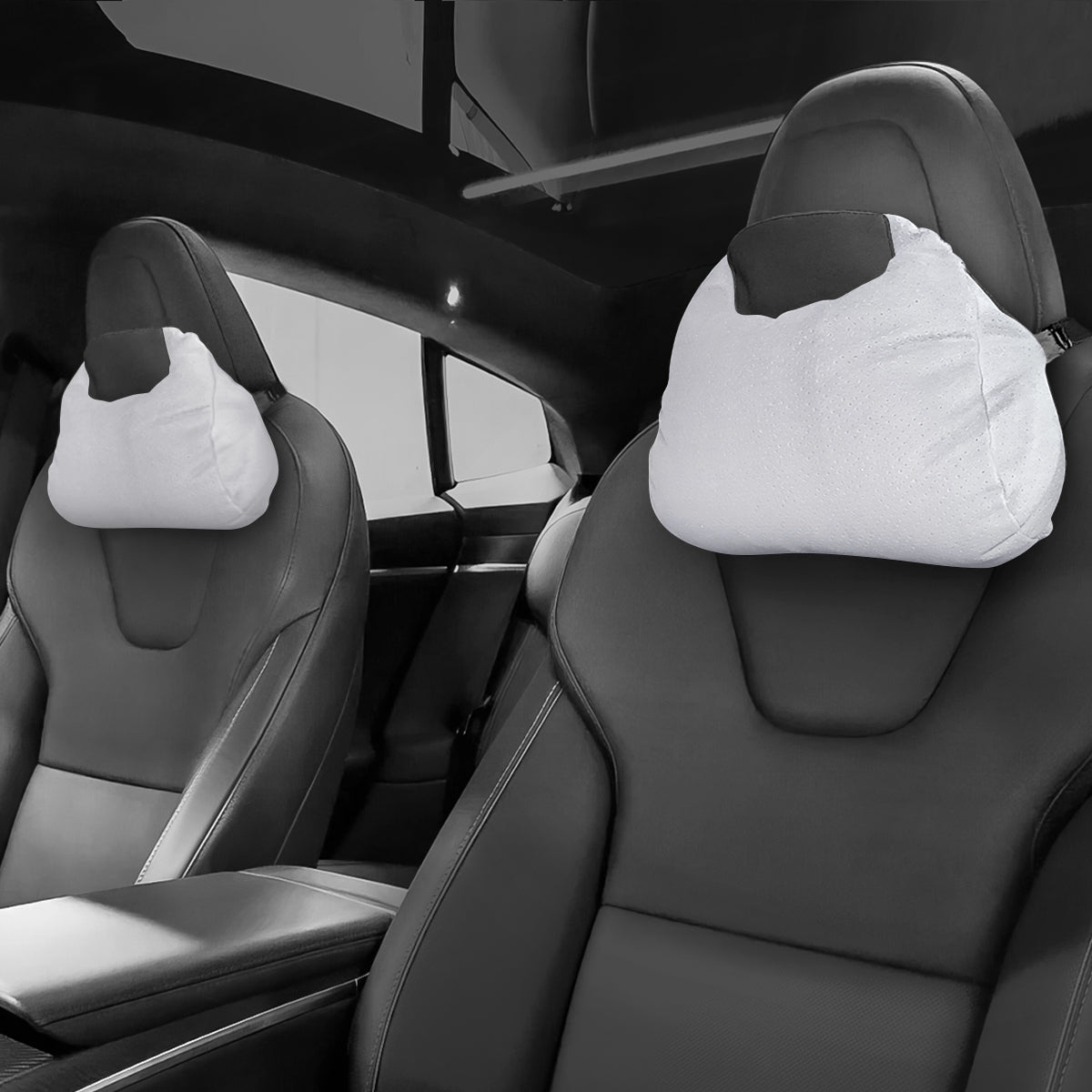 Alcantara Neck Support Pillow for Tesla Model S/X - T-Launch
