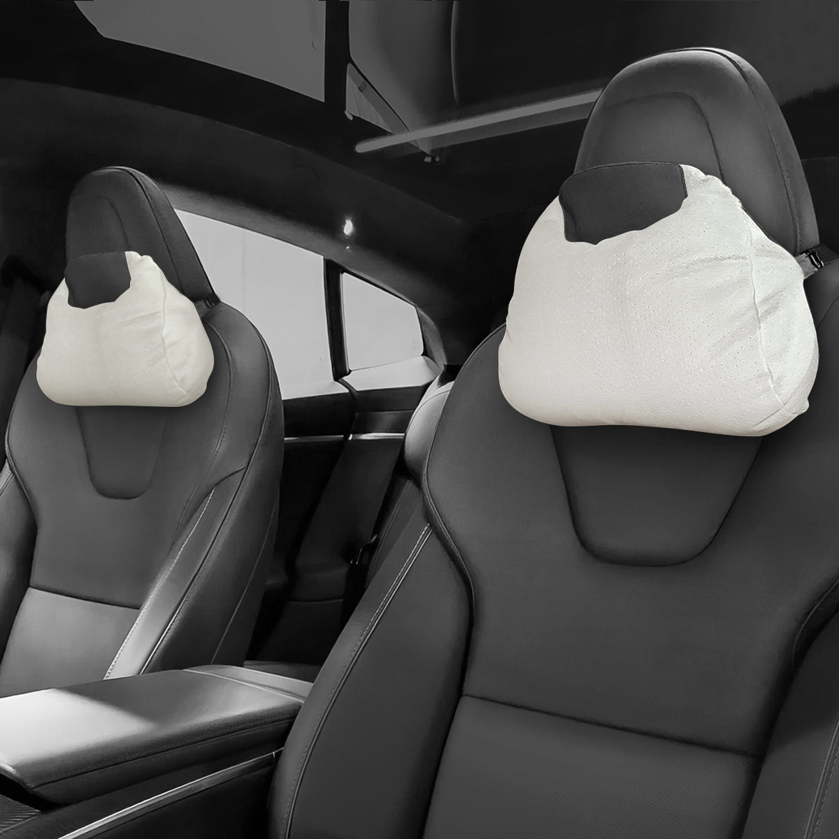 Alcantara Neck Support Pillow for Tesla Model S/X - T-Launch