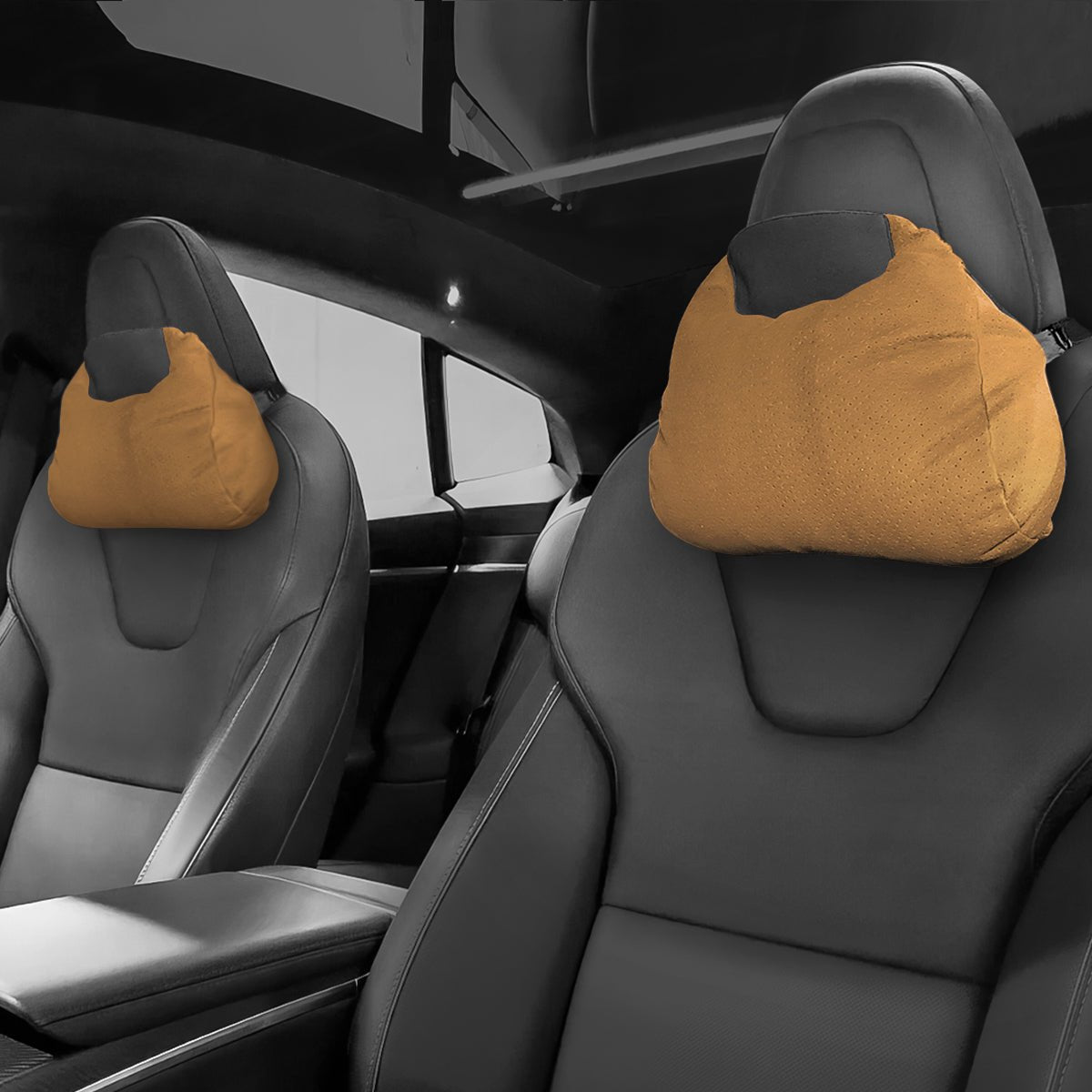 Alcantara Neck Support Pillow for Tesla Model S/X - T-Launch