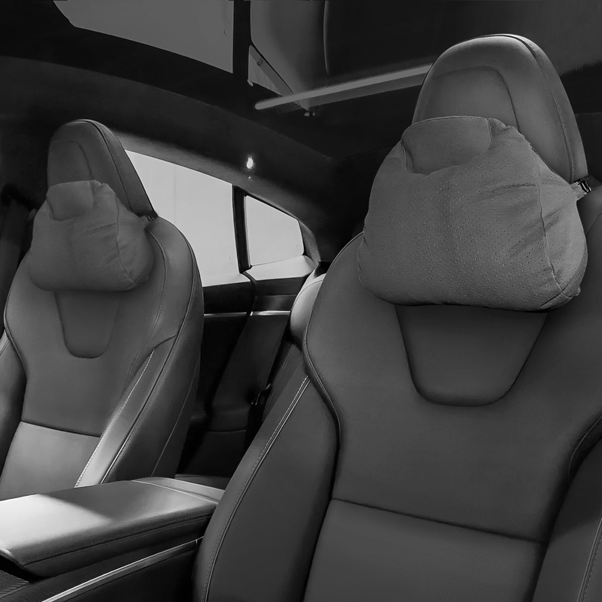 Alcantara Neck Support Pillow for Tesla Model S/X - T-Launch