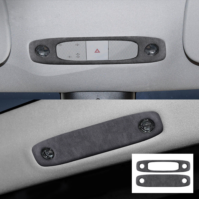 Alcantara Reading Light Cover for Tesla Model 3/Y - T-Launch