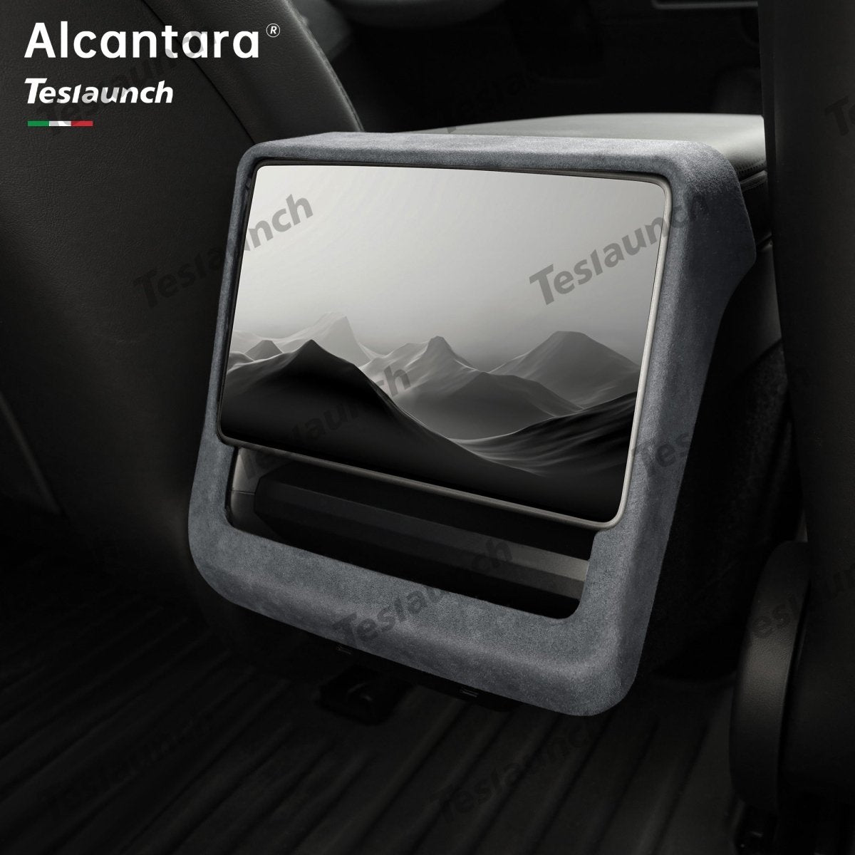 Alcantara Rear AC Vent Cover for Tesla Model Y Juniper 2025+ - T-Launch