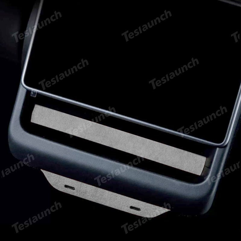 Alcantara Rear Air Vent Cover Sticker for Tesla Model Y Juniper 2025+ (2 PCS) - T-Launch