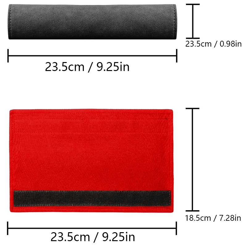 Alcantara Removable Seat Belt Cover for Model 3/Y/S/X/Cybertruck - T-Launch