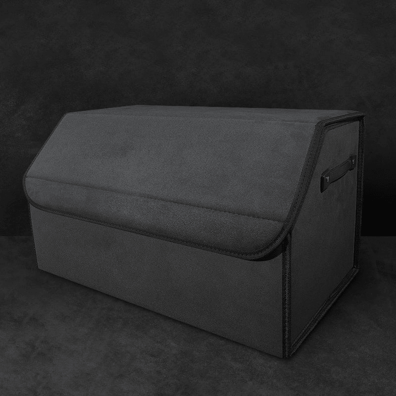 Alcantara Trunk Folding Storage Box for Tesla Model 3/Y/X/S/Cybertruck - T-Launch