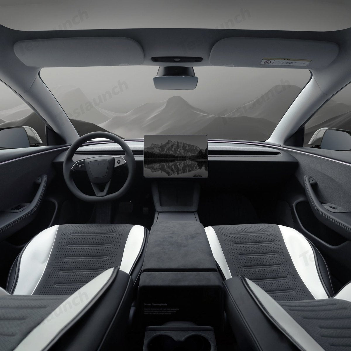 Alcantara Wrap Kit for Tesla 2024+ Model 3 Highland Interior Accessories - T-Launch