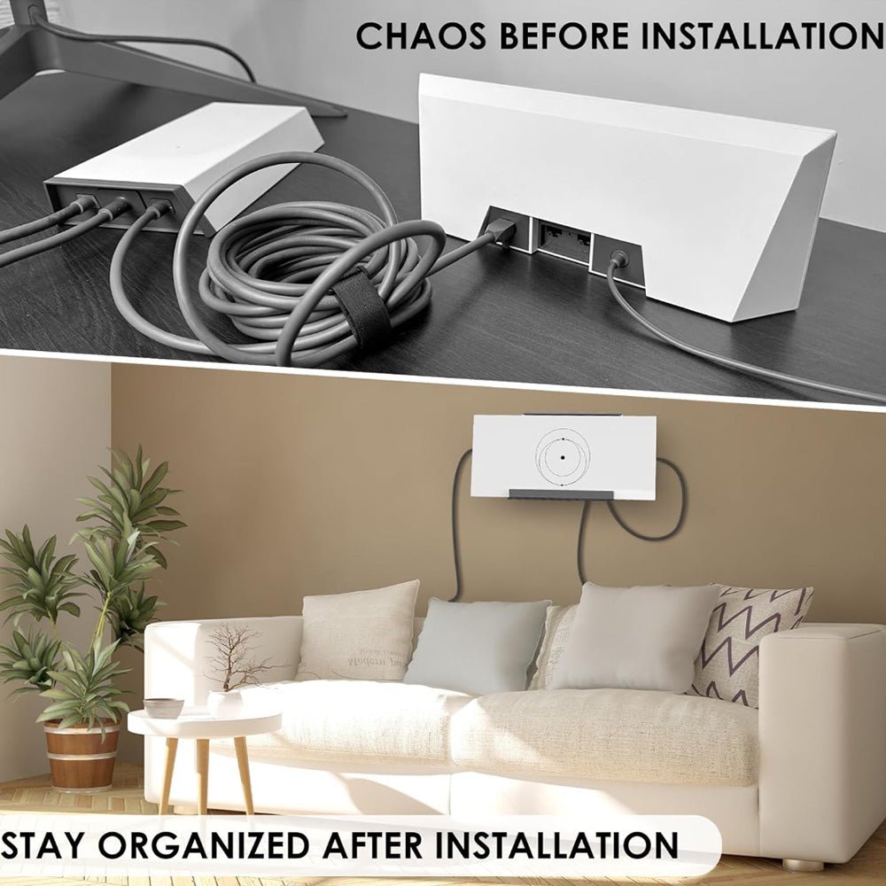 All-in-One Metal Router & Power Supply Wall Mount Kit for Starlink Gen 3 - T-Launch