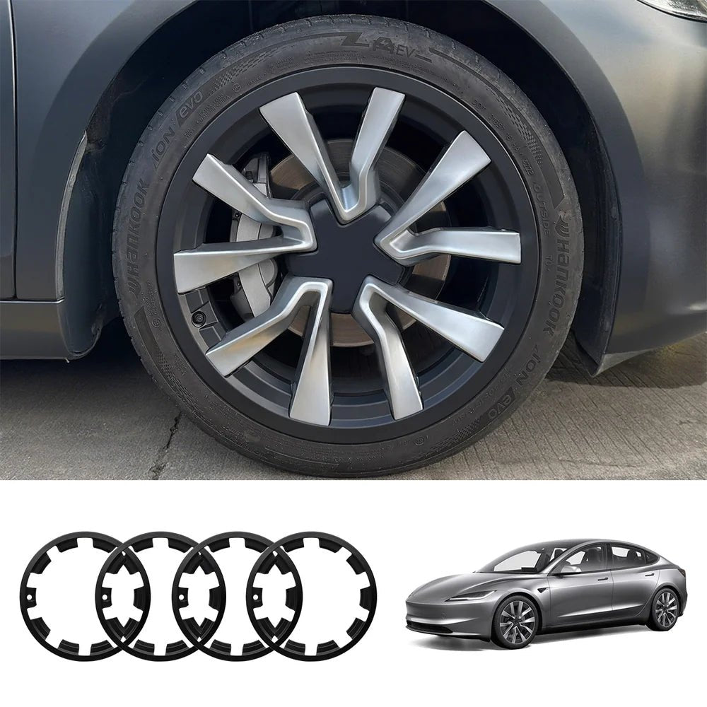 All-in-One Rim Protector for Tesla 2024+ Model 3 Highland 19" Nova Wheels - T-Launch