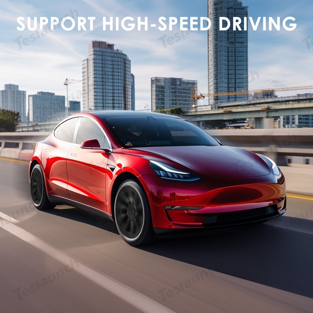 All-in-one Rim Protector for Tesla Model 3 Performance 20-inch Uberturbine Wheel - T-Launch