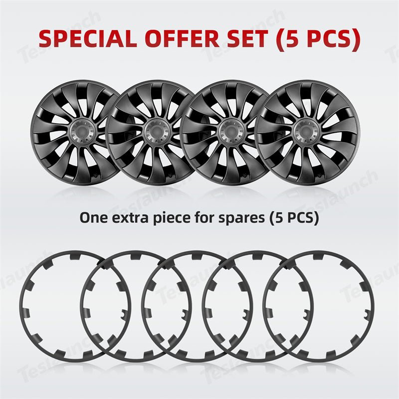 All-in-one Rim Protector for Tesla Model 3 Performance 20-inch Uberturbine Wheel - T-Launch