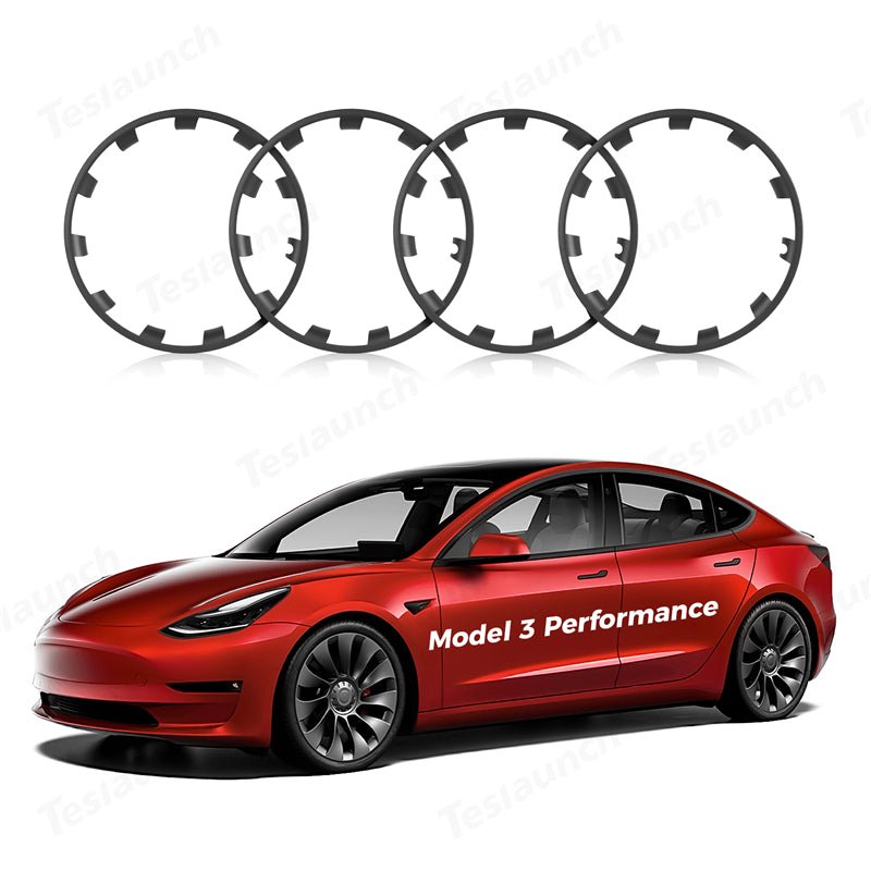 All-in-one Rim Protector for Tesla Model 3 Performance 20-inch Uberturbine Wheel - T-Launch