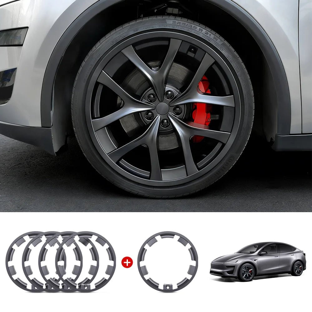 All-in-One Rim Protector for Tesla Model Y Juniper Performance 2025+ 21'' Arachnid 2.0 Wheels - T-Launch