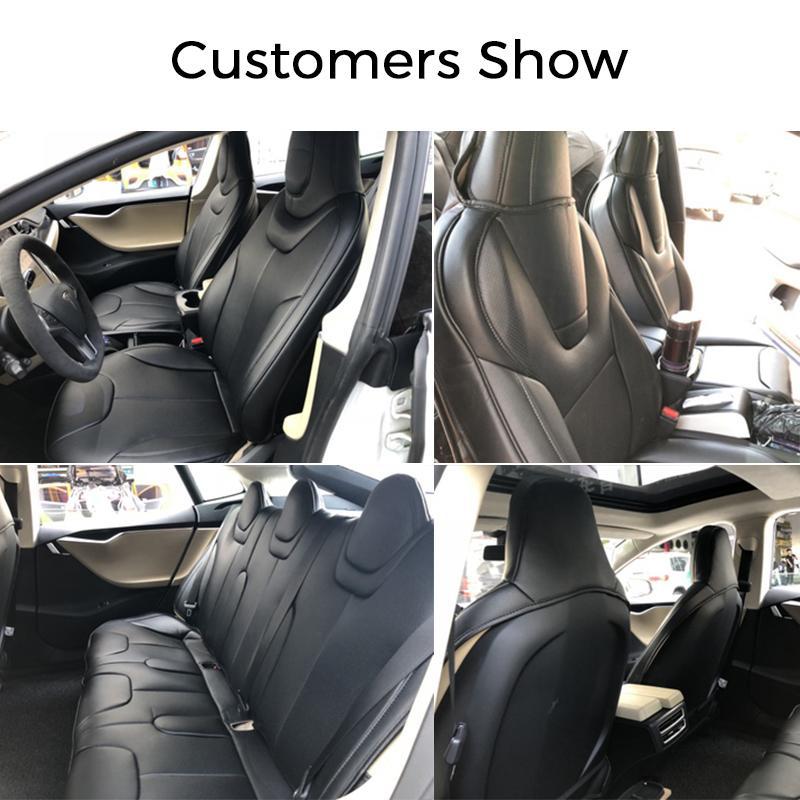 All-Inclusive 2012-2021 5 Seat Tesla Model S Seat Cover - T-Launch
