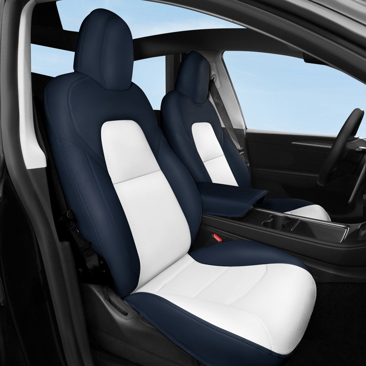 All-Inclusive 2012-2021 5 Seat Tesla Model S Seat Cover - T-Launch