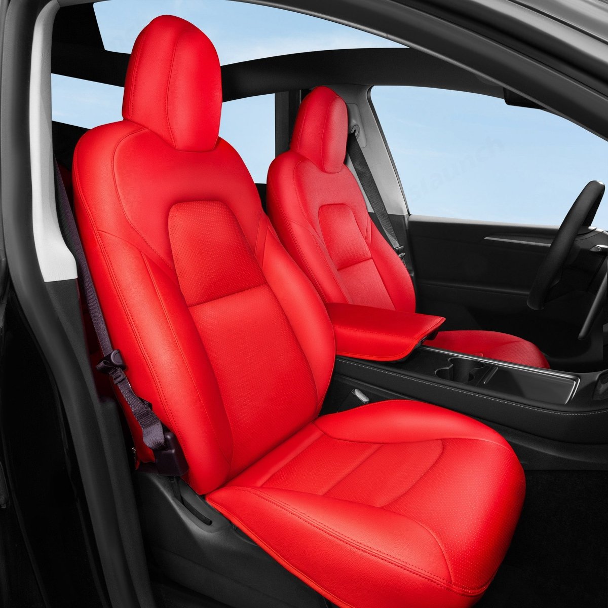 All-Inclusive 2012-2021 5 Seat Tesla Model S Seat Cover - T-Launch