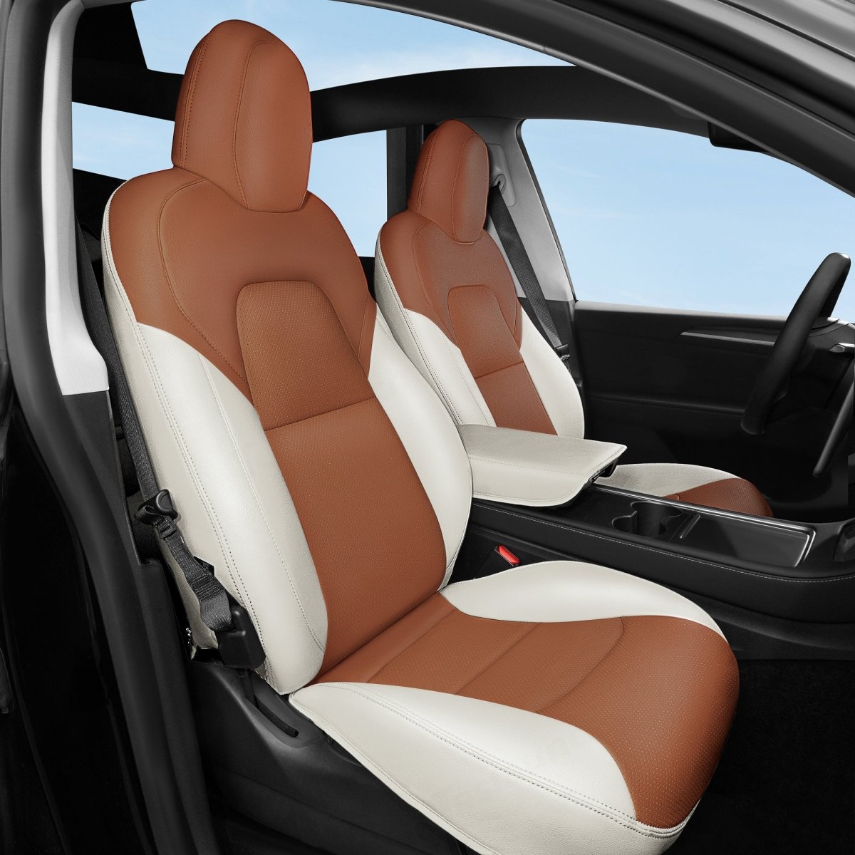 All-Inclusive 2020-2024 5 Seat Tesla Model Y Seat Cover - T-Launch