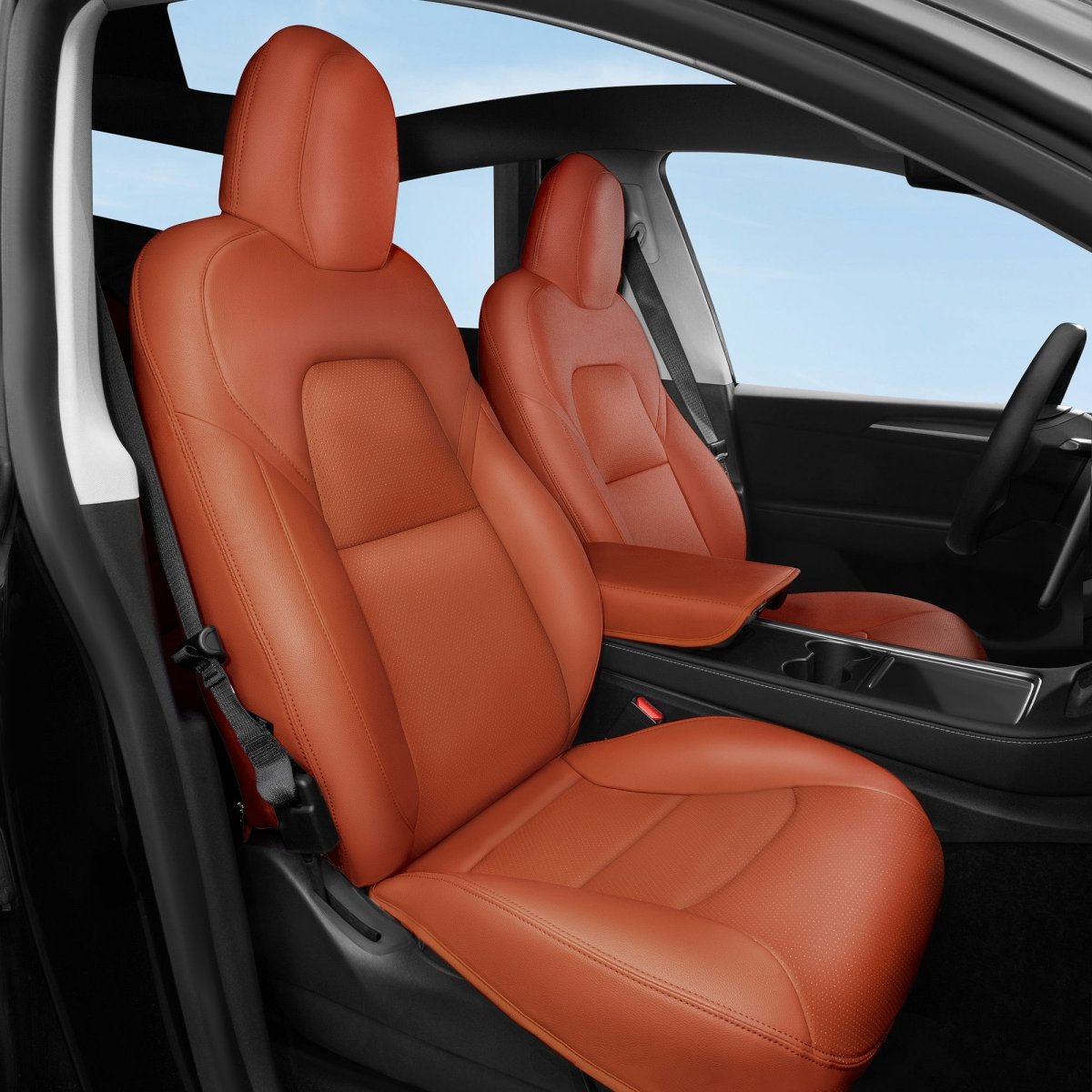 All-Inclusive 2020-2024 5 Seat Tesla Model Y Seat Cover - T-Launch