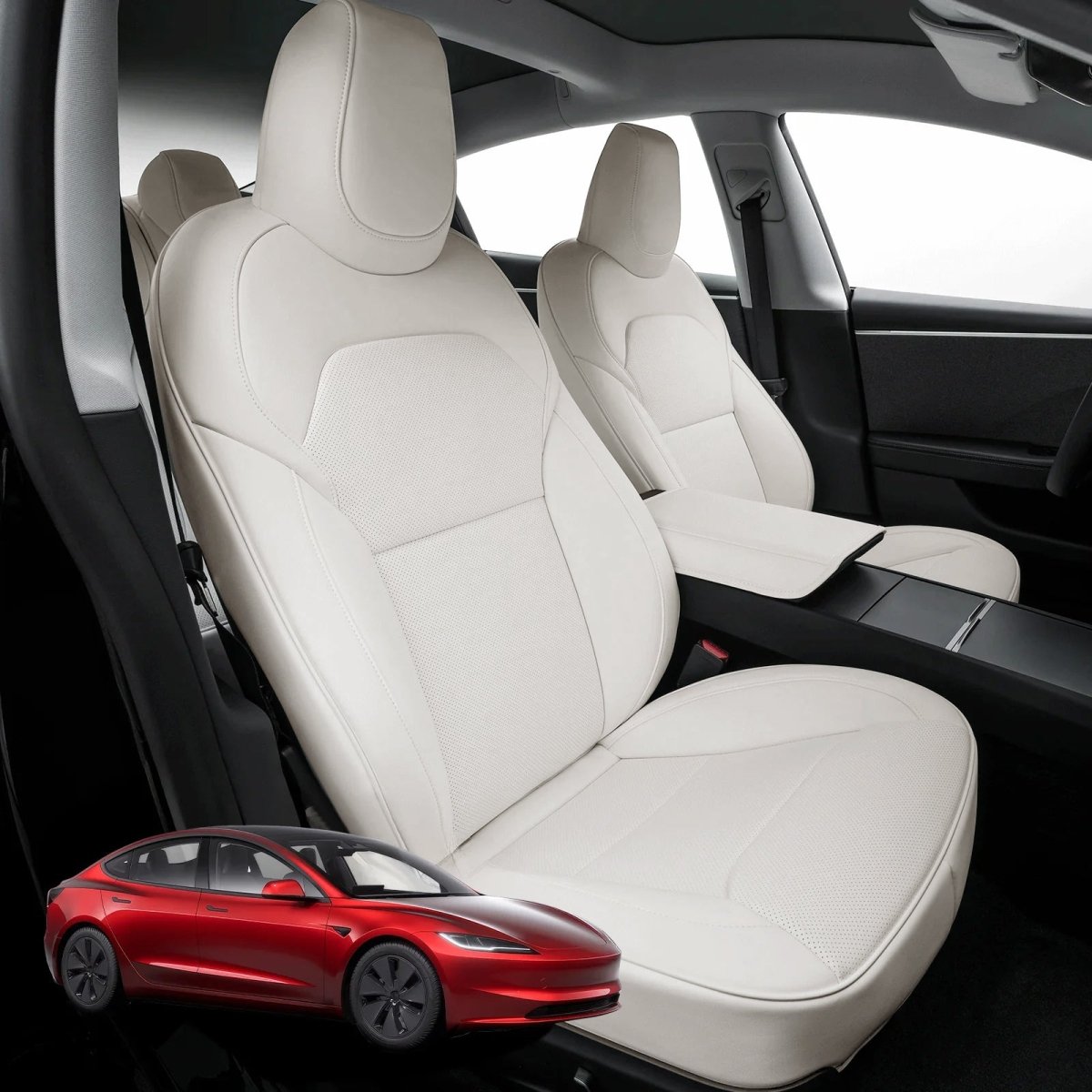 All-Inclusive 2024+ Tesla Model 3 Highland Seat Cover - T-Launch