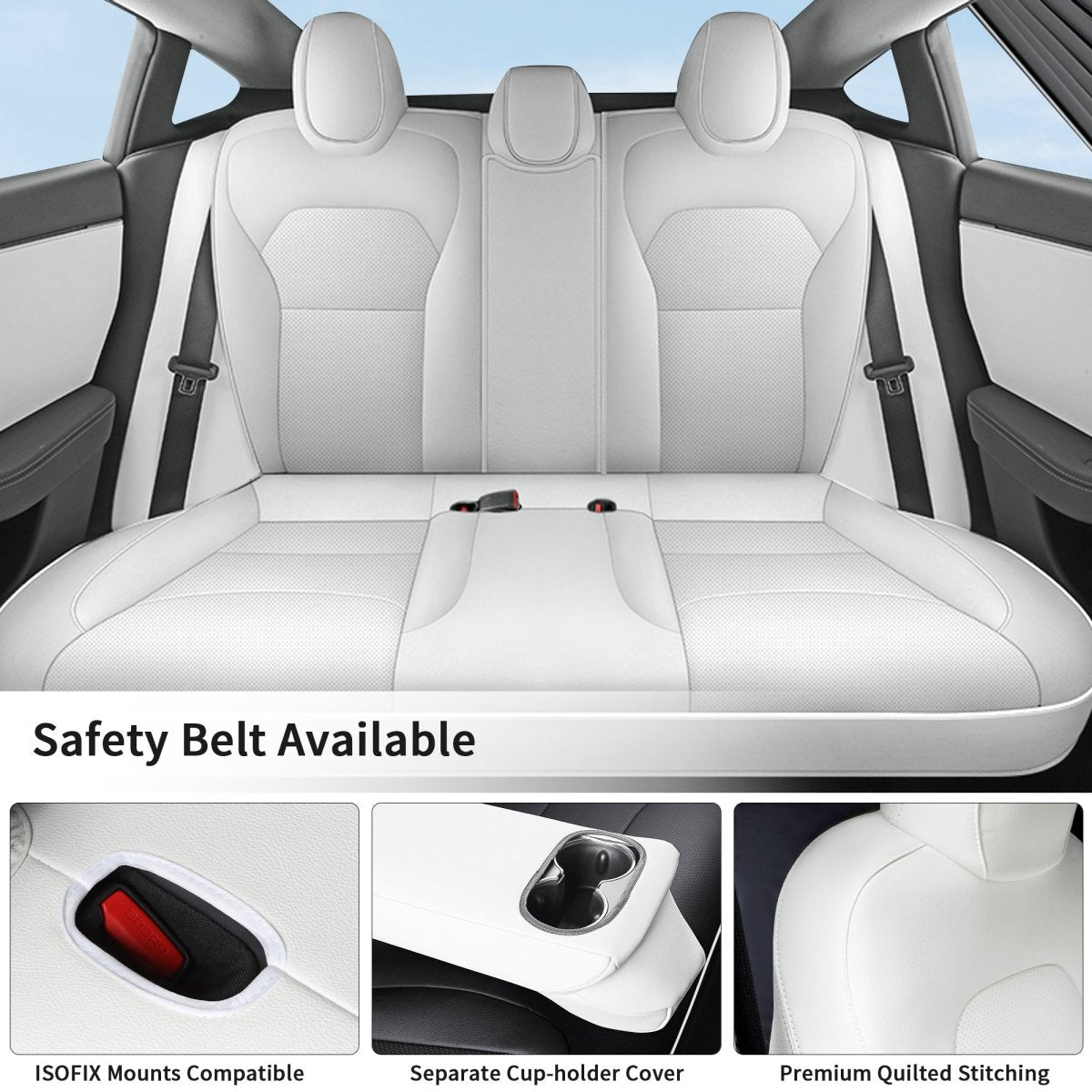 All-Inclusive 2024+ Tesla Model 3 Highland Seat Cover - T-Launch
