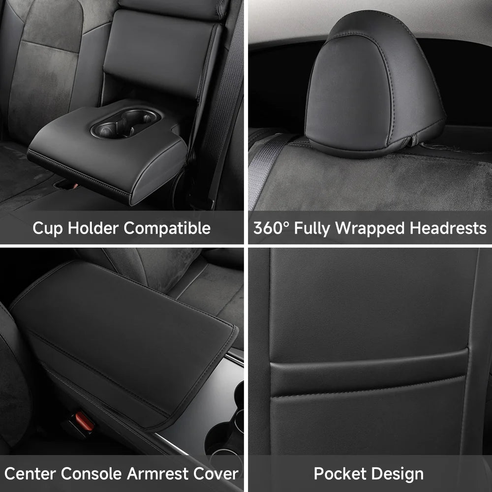 All-Inclusive Seat Cover for New Tesla Model Y Juniper Premium 2025+ - T-Launch
