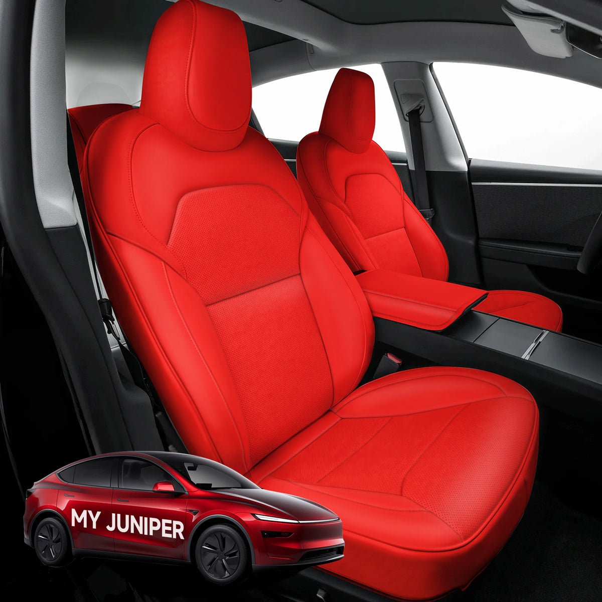 All-Inclusive Seat Cover for New Tesla Model Y Juniper Premium 2025+ - T-Launch