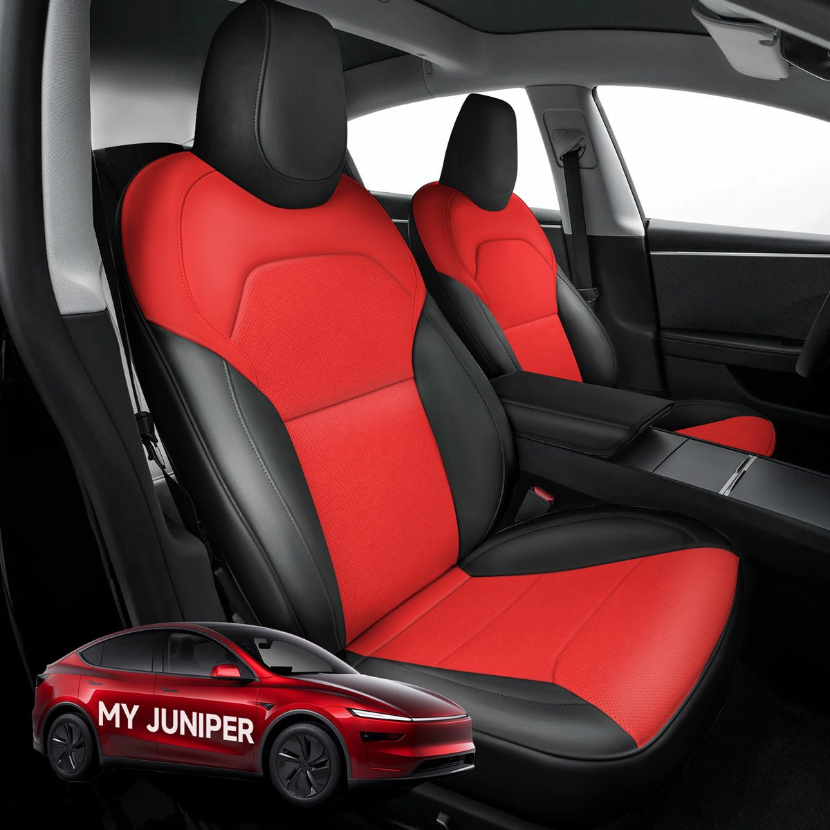 All-Inclusive Seat Cover for New Tesla Model Y Juniper Premium 2025+ - T-Launch