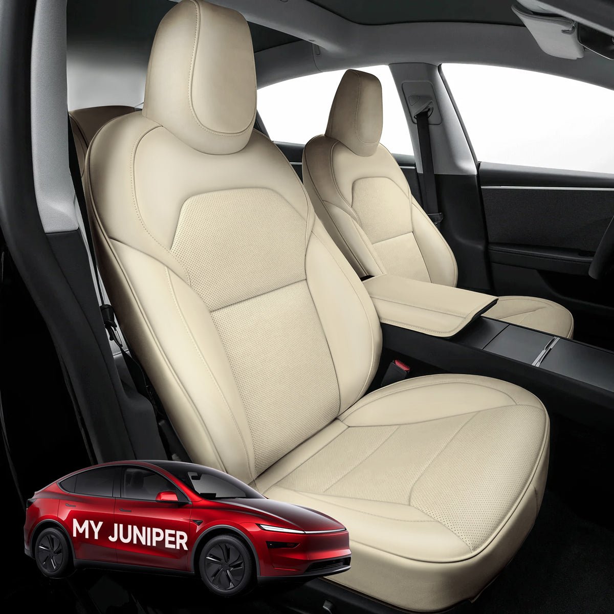 All-Inclusive Seat Cover for New Tesla Model Y Juniper Premium 2025+ - T-Launch