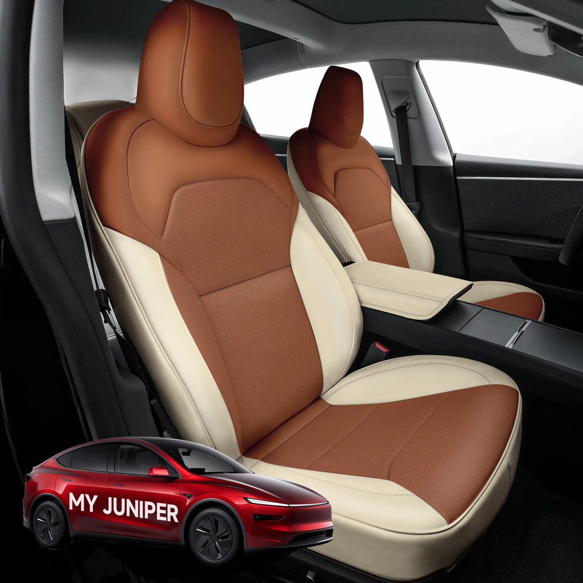 All-Inclusive Seat Cover for New Tesla Model Y Juniper Premium 2025+ - T-Launch