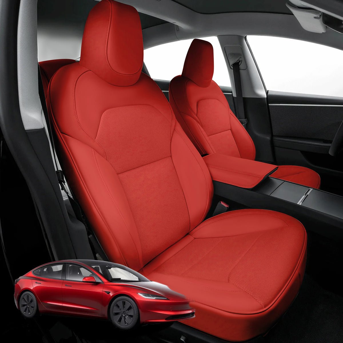 All-Inclusive Seat Cover for New Tesla Model Y Juniper Premium 2025+ - T-Launch