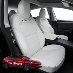 All-Inclusive Seat Cover for New Tesla Model Y Juniper Premium 2025+ (With Launch Series Embroidery Logo) - T-Launch