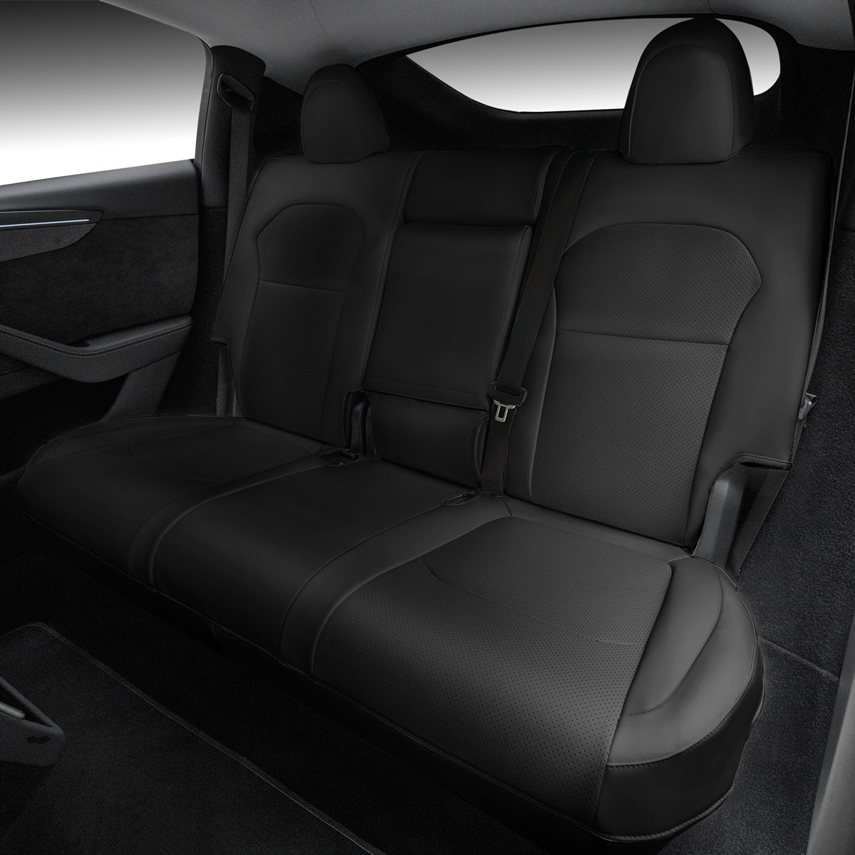 All-Inclusive Seat Cover for New Tesla Model Y Juniper Premium 2025+ (With Launch Series Embroidery Logo) - T-Launch